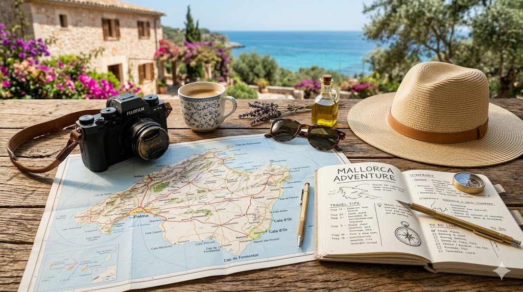 Reiseplanung Pauschalreise Mallorca